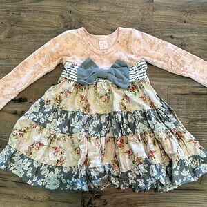 2T Floral Giggle Moon Dress